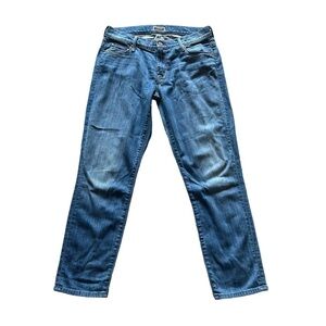 MOTHER Jeans Skinny Not Skinny Cropped Size